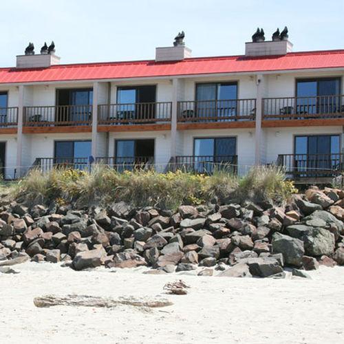 Tradewinds Motel ロックアウェイ・ビーチ エクステリア 写真